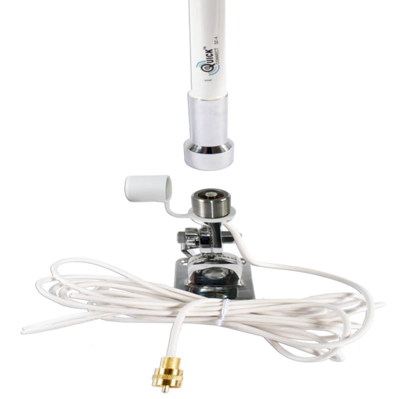 SHAKESPEARE Antenna Mounts QCM-S QuickConnect™ Stainless Steel Ratchet Mount 4 SHAKESPEARE Antenna Mounts QCM-S QuickConnect™ Stainless Steel Ratchet Mount - Image 2