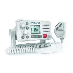 LOWRANCE Fixed Mount Vhf Radios Link-6 Fixed-Mount VHF Marine Radio, White -Deals Marine Communication Store 18561803 2 LRG