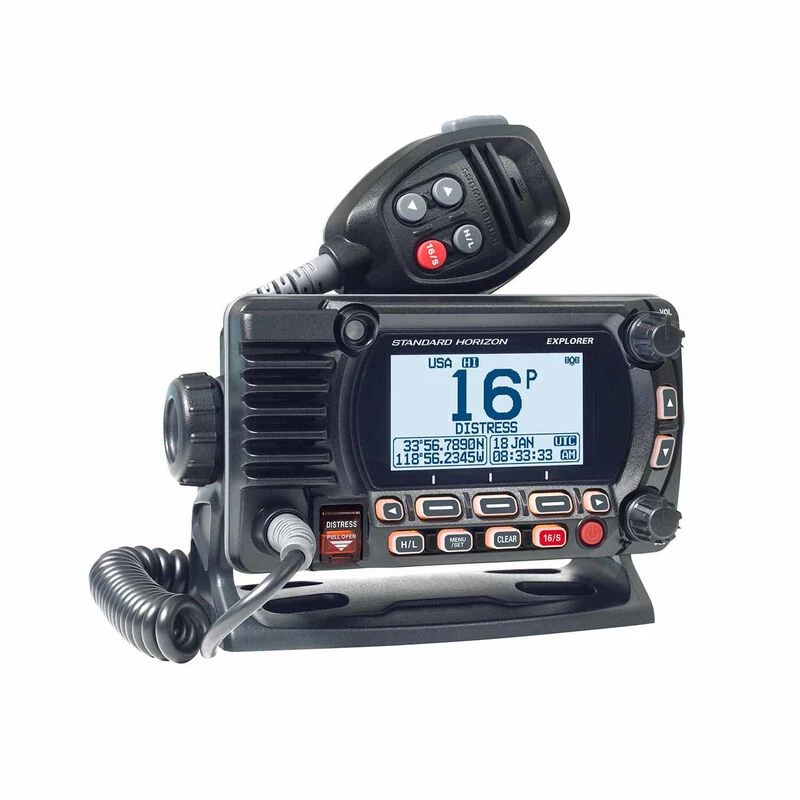 STANDARD HORIZON Fixed Mount Vhf Radios GX1800B Explorer 25W Fixed Mount VHF/Second Station Capable 4 STANDARD HORIZON Fixed Mount Vhf Radios GX1800B Explorer 25W Fixed Mount VHF/Second Station Capable - Image 2