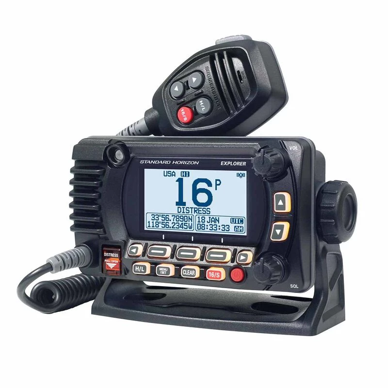 STANDARD HORIZON Fixed Mount Vhf Radios GX1800B Explorer 25W Fixed Mount VHF/Second Station Capable 5 STANDARD HORIZON Fixed Mount Vhf Radios GX1800B Explorer 25W Fixed Mount VHF/Second Station Capable - Image 3