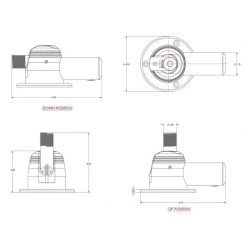 TACO MARINE Antenna Mounts Grand Slam 850 Electric VHF Antenna Mount 7 TACO MARINE Antenna Mounts Grand Slam 850 Electric VHF Antenna Mount -Deals Marine Communication Store 19804905 3 1500.25102019033007