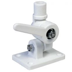 WEST MARINE Antenna Mounts Dual Axis Ratchet Mount, Nylon