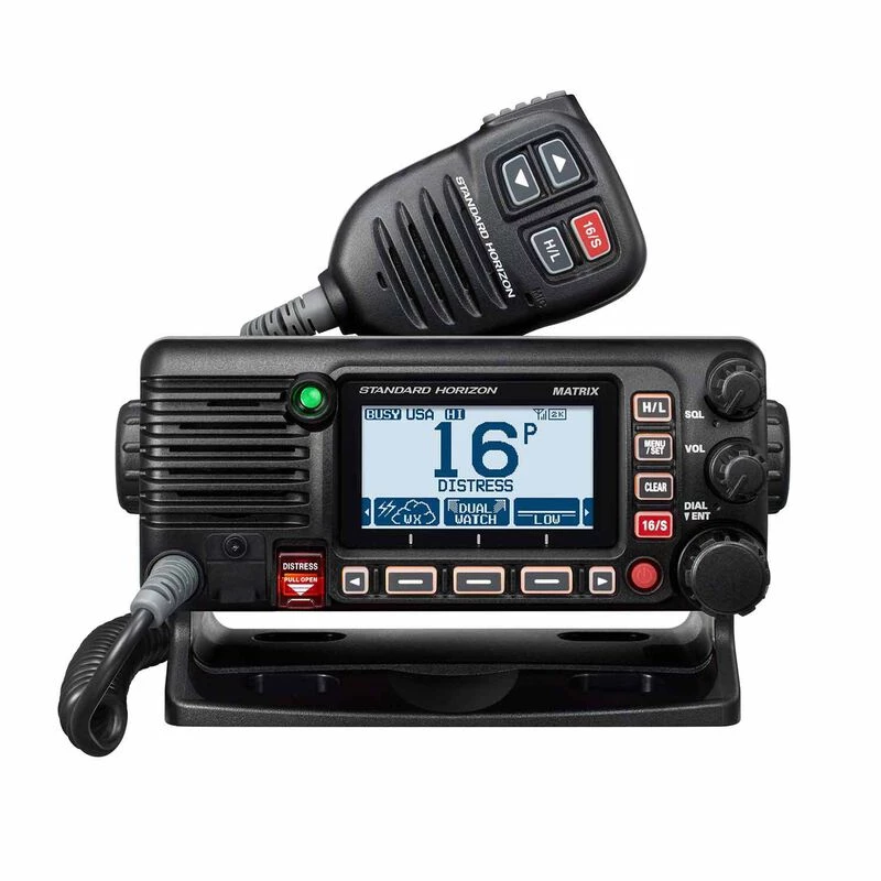 STANDARD HORIZON Fixed Mount Vhf Radios GX2400 Black 25W AIS/GPS/ VHF Radio 3 STANDARD HORIZON Fixed Mount Vhf Radios GX2400 Black 25W AIS/GPS/ VHF Radio
