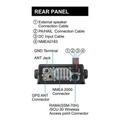 STANDARD HORIZON Fixed Mount Vhf Radios GX2400 Black 25W AIS/GPS/ VHF Radio 13 STANDARD HORIZON Fixed Mount Vhf Radios GX2400 Black 25W AIS/GPS/ VHF Radio -Deals Marine Communication Store 19994094 3 1500.08072020113015