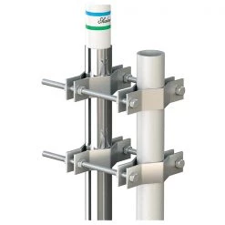 SHAKESPEARE Antenna Mounts Galvanized Metal Mast Clamp Set For Style 476 Antenna