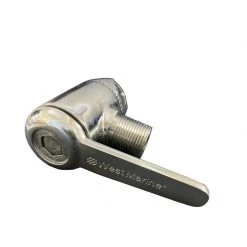 WEST MARINE Antenna Mounts Deluxe Stainless Steel Rail Mount - With Lever -Deals Marine Communication Store 7850290 3 1500.26012021100013